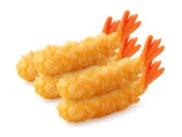 Crevettes tempura x5