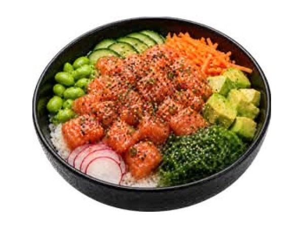 Poke bowl saumon