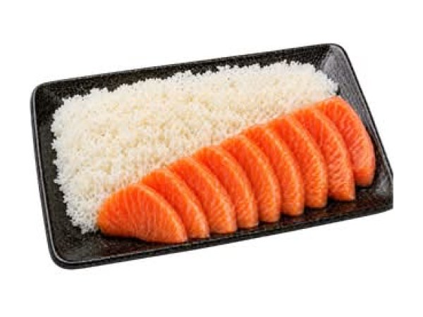Sashimis saumon x10
